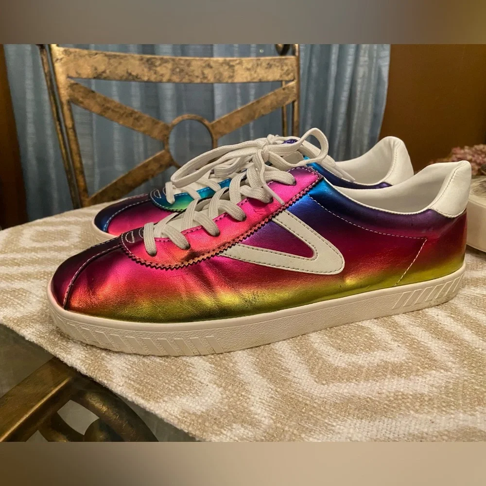 Tretorn Camden7 Iridescent Rainbow Sneaker - Picture 9 of 13